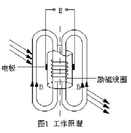 插入式电磁流量计(图1) 插入式电磁流量计(图1)